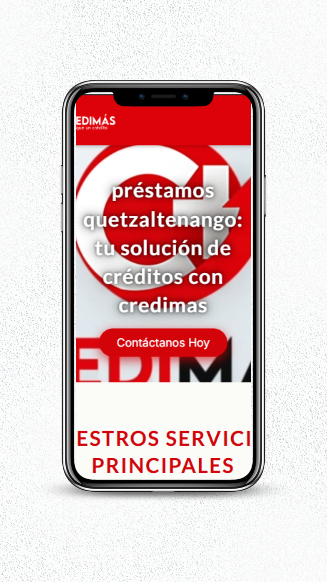 Página web adaptable a móviles